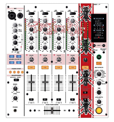 Pioneer DJ DJM 800 Skin Thudrumble